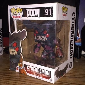 Doom Cyberdemon funko pop figure